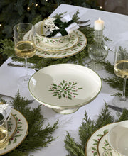 Holiday Pedestal Server by Lenox – 10", Porcelain, Multicolor, Model 899165