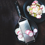 Gourmet Kitchen Grater by Microplane – 335x160x39mm, Stainless steel Plastic, Black, Model 36179E