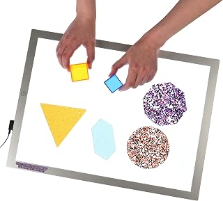 Constructive Playthings Ultra Bright LED Light Panel Pad for Sensory Play