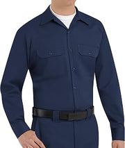 Red Kap Men's Utility Uniform Shirt, Navy, 2X-Large