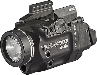 Streamlight 69437 TLR-8 X G Sub Tactical Rail-Mounted Gun Light