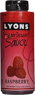 Lyons Raspberry Designer Dessert Sauce, 15 oz.