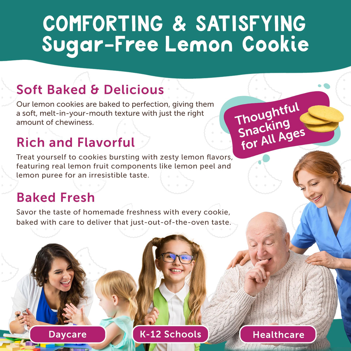 Darlington Snacks Lemon (Sugar-Free) / 0.75 Ounce (Pack of 106) / yellow Fruit