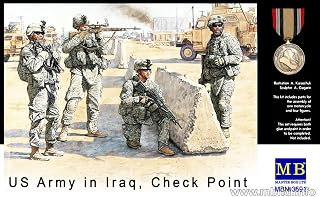 Masterbox US Check Point in Iraq 1:35 Scale Military Model Kit
