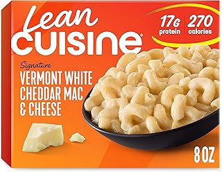 Lean Cuisine Signature Vermont White Cheddar Mac & Cheese, Frozen Meals 8 oz