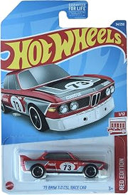 Hot Wheels '73 BMW 3.0 CSL Race Car, Red Edition 1/12