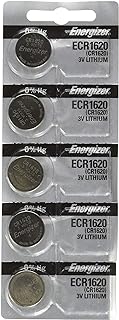 Energizer CR1620 Lithium Battery, Card of 5ORMD