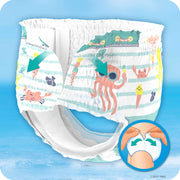 Pampers Size 4-5 / 11.0 / White Baby Diapers