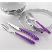 Amefa 32 Piece Cutlery Set for 8 People / Purple / Modern Flatware Sets