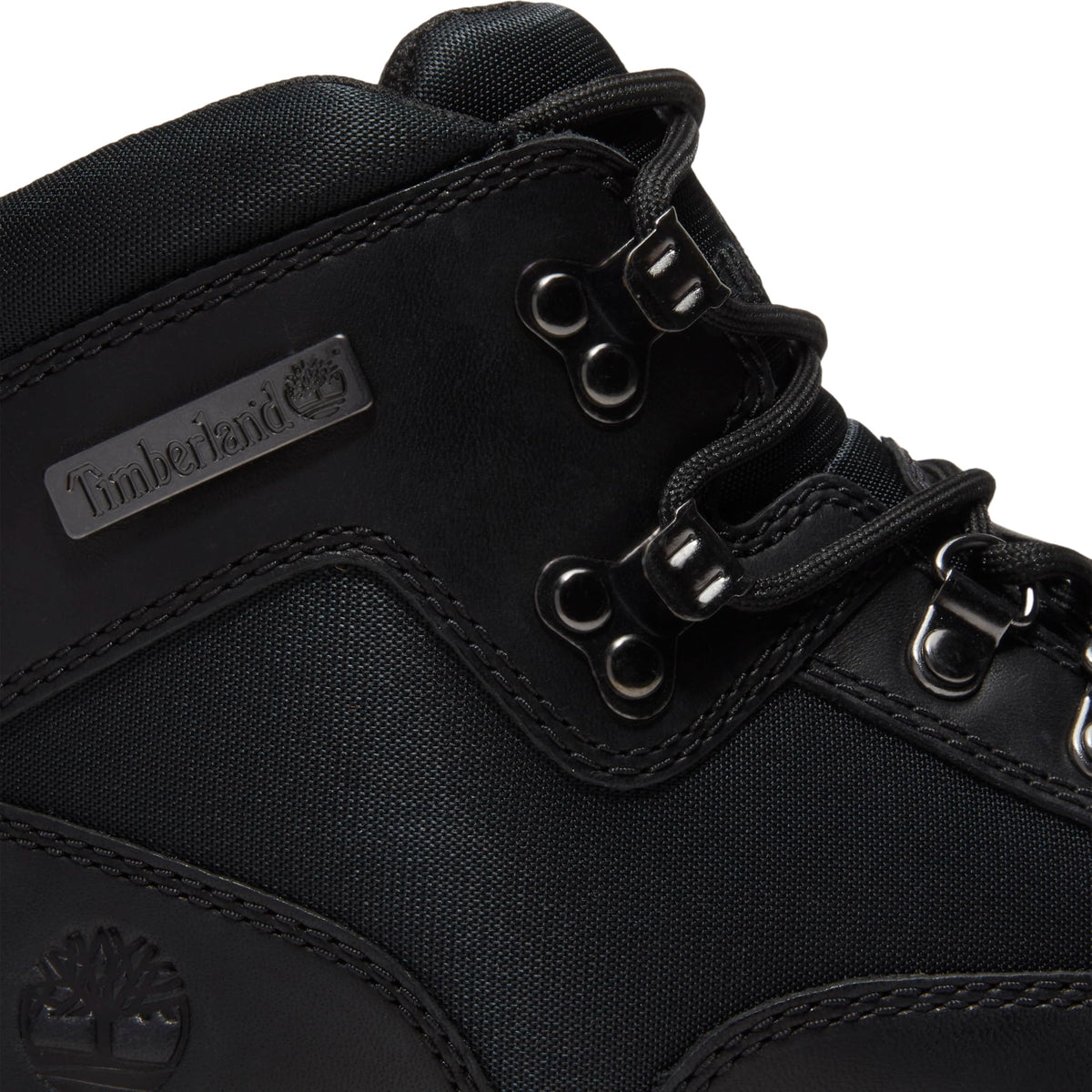Men's Euro Hiker Lace Up Hiking Boot by Timberland – 7.5, Leather, Black Nubuck