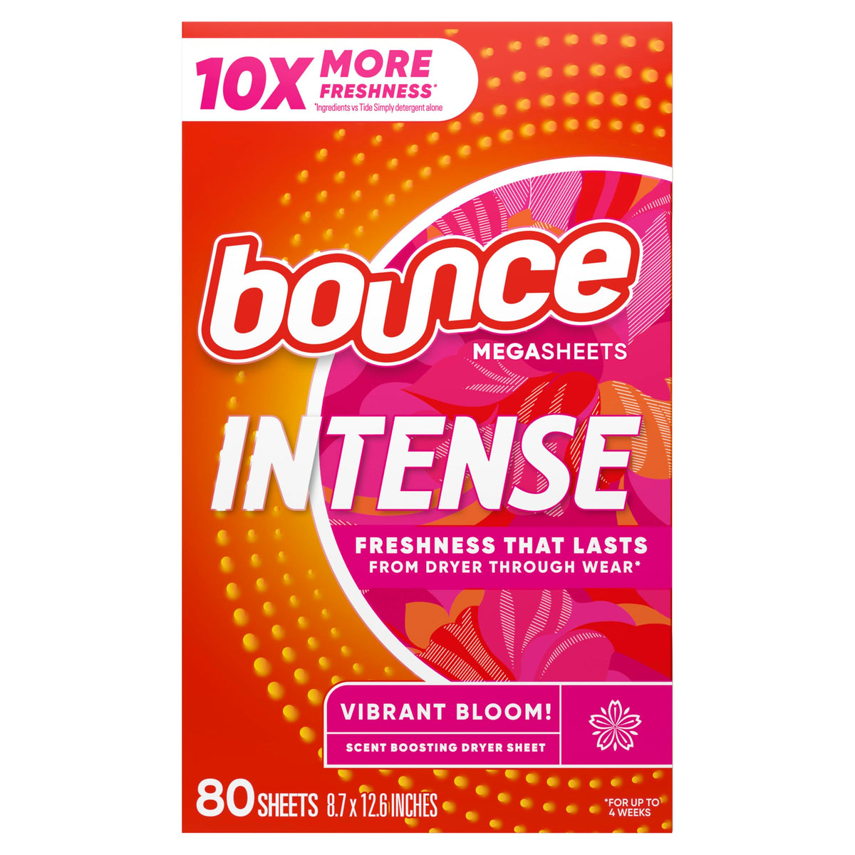 Bounce 80 Count (Pack of 1) / 1 Dryer Sheets