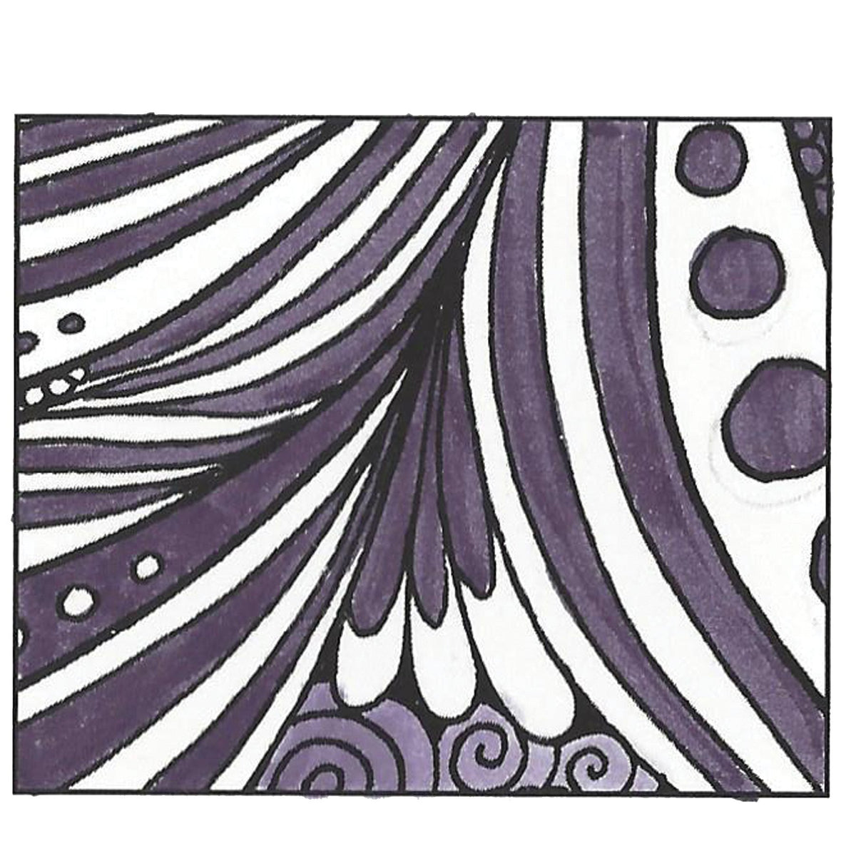 Dual Brush Pen Art Marker by Tombow – 1 Count (Pack of 1), nylon, Dark Plum, Model 56577