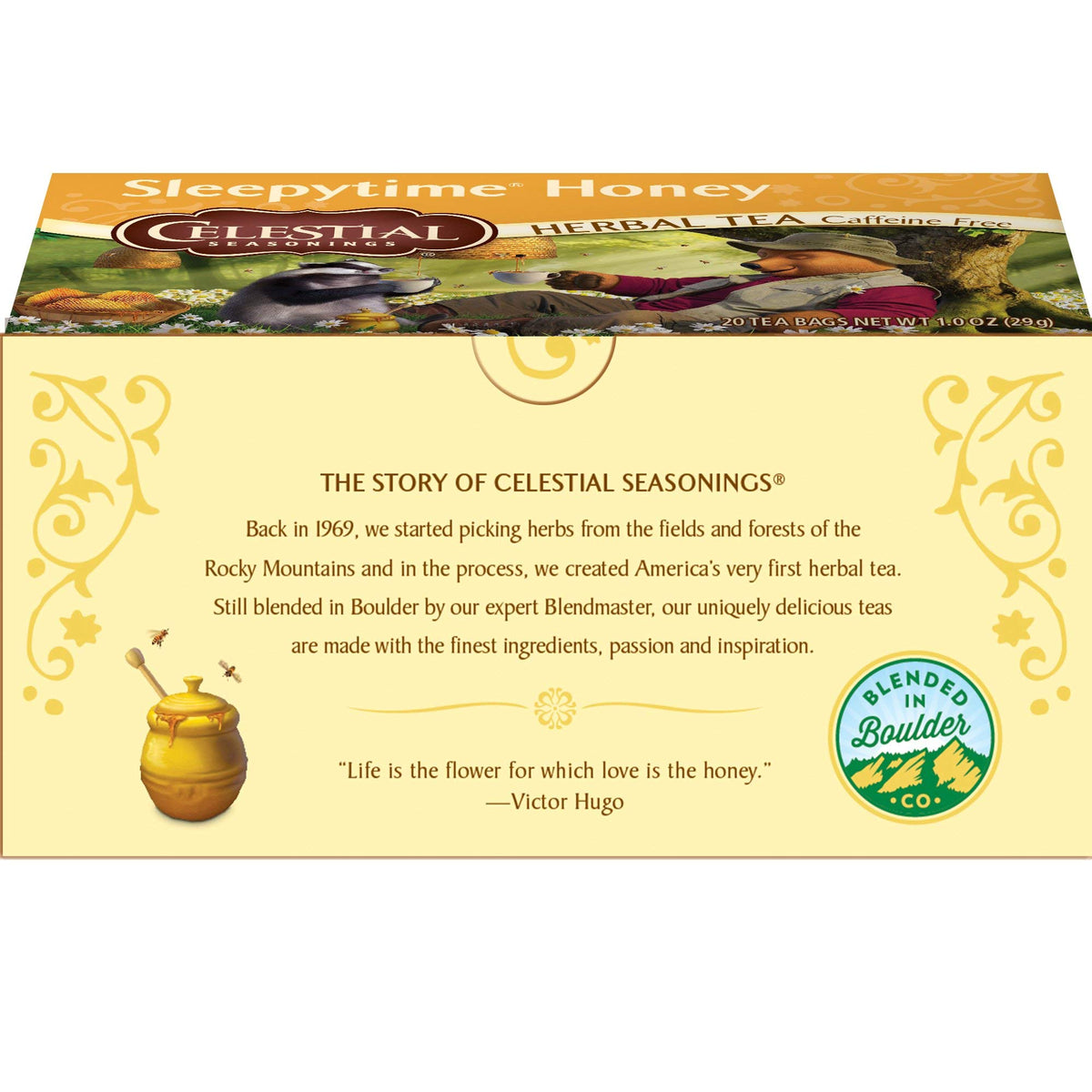 Celestial Seasonings Sleepytime Honey / 20 Count (Pack of 1) / 1 Herbal