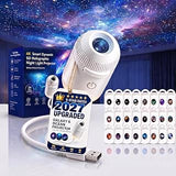 2027 Upgraded Galaxy & Ocean Projector, Plug and Play Hd Star Projector, 360° Adjustable Hd Smart Dynamic 5D Holographic Night Light Projector for Bedroom Ceiling (24 Projection Films)