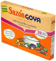 Sazon with Corianto and Annatto - 6.33 oz. box by Goya – 6.33 Ounce (Pack of 15), Pack of 15, Model 204870