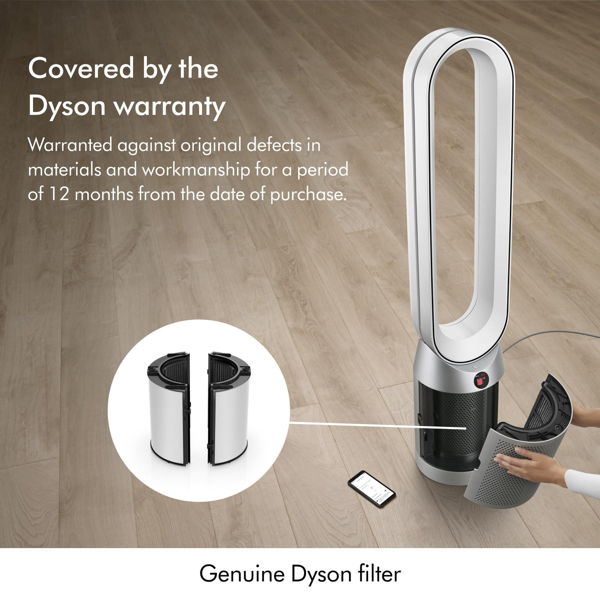 Genuine 360° Glass HEPA+Carbon Replacement Filter by Dyson – Model 965432-01