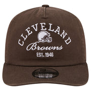 Men's Brown Cleveland Browns Stacked 19TWENTY Adjustable Hat by New Era – Cotton, Cleveland Browns, Brown, Model Nfl F26 Stacked 19twenty