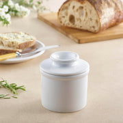 Butter Bell Ceramic Butter Keeper, One Stick Capacity, White
