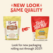 Blanched Almond Flour by Bob's Red Mill – 16 Ounce (Pack of 4), Natural, Pack of 4, Model P101800