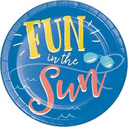 Creative Converting Fun in the Sun Dessert Plates, 8 ct
