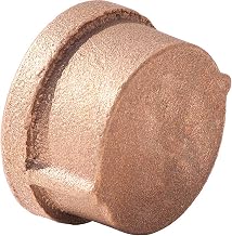 1" Brass Cap, FNPT, 125 PSI, Import