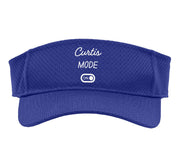 Curtis Mode On Name Sport Sun Visor by Curtis Mode On Name Funny Birthday – Polyester, Purple