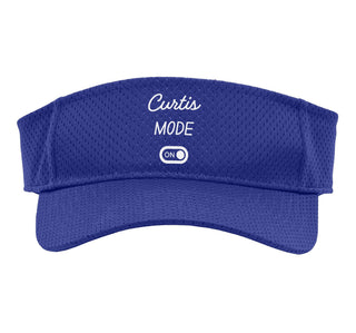 Curtis Mode On Name Sport Sun Visor by Curtis Mode On Name Funny Birthday – Polyester, Purple