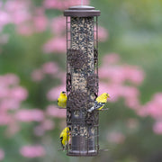 SBG101 Squirrel Off Max Pinecone Bird Feeder with Flexports by Perky-Pet – 1.75 pounds, Metal, Bronze, Model SBG101-1SR