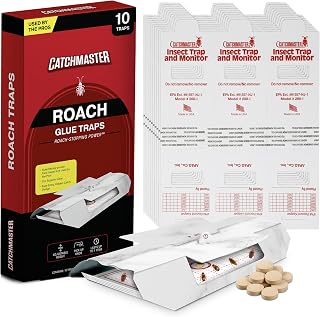 Catchmaster Spider, Insect, Roach Glue Traps Bundle (40-Traps)