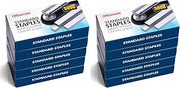 Officemate Standard Staples, 5 Boxes General Purpose Staple, 5000 Staples/Box (91925) (Pack of 2)
