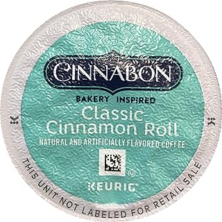 CINNABON Classic Cinnamon Roll Coffee 18 K-Cup Pods