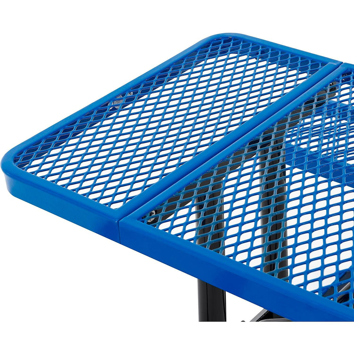Global Industrial Blue / Industrial / 96 inches x 30 inches x 29.5 inches Picnic Tables