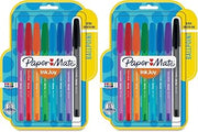 Paper Mate InkJoy 100ST Ballpoint Pens, Medium Point, Assorted Ink, 8 count(pack of 2) (1945932)