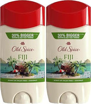 Old Spice Deodorant, Anti-Perspirant, Fiji Scent | Fresher Collection | Men's | 3.4 Oz | Pack of 2