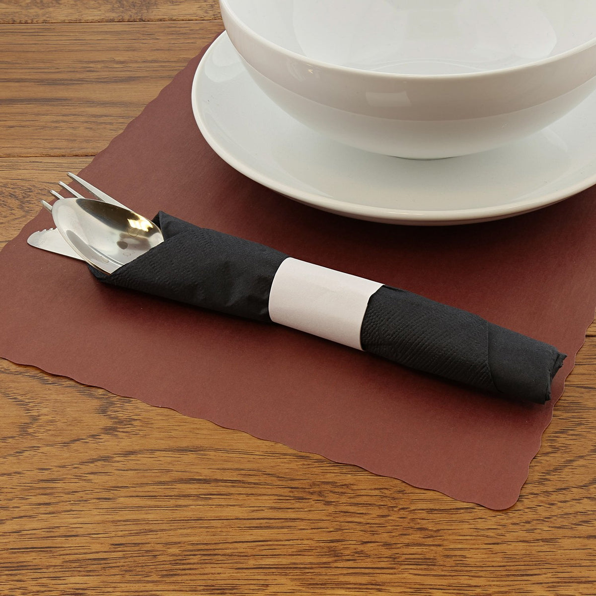 Royal White Napkin Bands with Self-Sealing Glue and Bond Paper Construction by AmerCare – Case 20 000, Paper, White, Model RNB20M-C