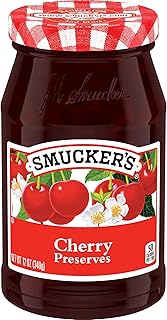 Smucker's Cherry Preserves, 12 Ounces (Pack of 6)