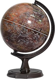 Mapsoft Prime Red Mars Globe, 30cm/12", R-30, Red Planet, Mars Map, Mars Atlas, Mars Poster, Planet Globe