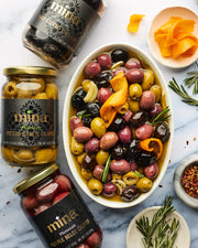 Dry Cured Black Olives by Mina – 7 Ounce (Pack of 6), Pack of 6, Model WC-6SD2-PK02