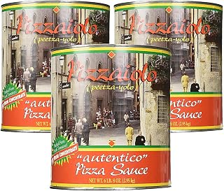 Stanislaus Pizzaiolo Authentico Pizza Sauce,102 oz (Pack of 3)