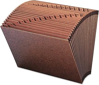 TUFF Expanding File by SMEAD – Letter, Redrope, Leather-like, Model 70467