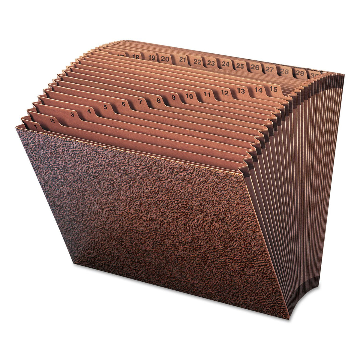 TUFF Expanding File by SMEAD – Letter, Redrope, Leather-like, Model 70467