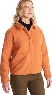 MARMOT Womens Aros Fleece Jacket Button Closure