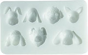 Silikomart Silicone Mould Sugarflex Dogs, White