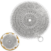 Patelai Stainless Steel Pie Weight, 8 Inch Chain Disc, Gray