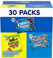 NABISCO Cookies & Candy Variety Pack, 30 Snack Packs