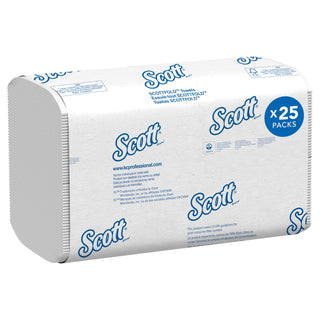 Scott Professional Scottfold Paper Towels – Bulk, 25 x 175 Sheets (01980)