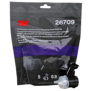 3M Feed Type: Gravity- HVLP / 0.9mm / White Spray Guns & Accessories