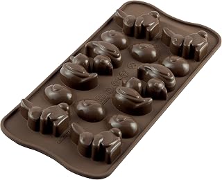 Silikomart Silicone Easy Chocolate Mold, Assorted, Easter