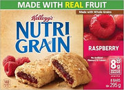 Kellogg's Nutri Grain Cereal Bars Raspberry, 8 Bars, 295g/10.4 oz., {Imported from Canada}