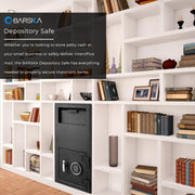 Barska 1.72 Cu Ft / One Size / Black Cabinet Safes